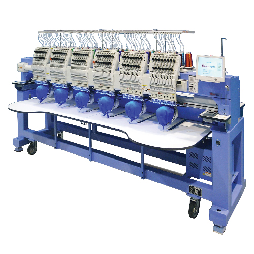 HAPPYJAPAN HCR3E Series- Multi Head Heavy Duty Embroidery Machine